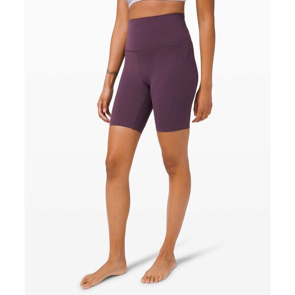 lululemon athletica Pants - Lululemon Nulu Fold High-Rise Yoga Short 8"
Grape Thistle Size 4